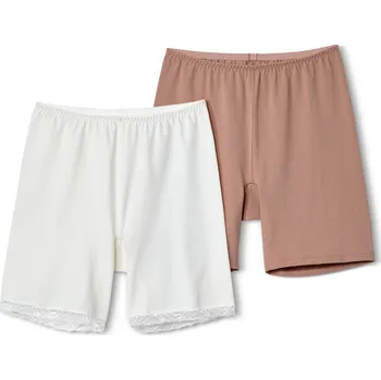 Dámské kraťasy 697349 - Tchibo - Spodní šortky - pro ženy - vel. L 44/46 - barva: bílá