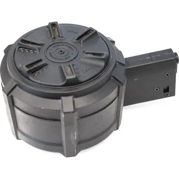 G&G Bubnový zásobník pro M4/M16, 2300 ran, točný - černý - NEFUNKČNÍ