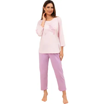 Dámské noční prádlo Dámské pyžamo REGINA 706 růžová XXL 0
