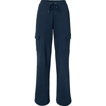 702538 - Tchibo - Teplákové kalhoty s cargo kapsami - pro ženy - vel. XL 48/50 - barva: modrá