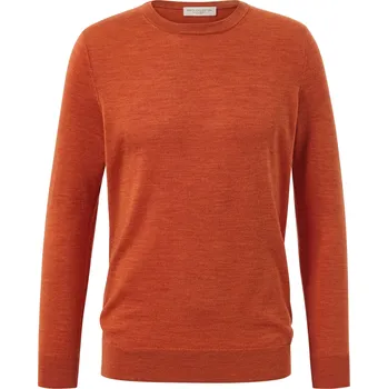 Pánská móda 681783 - Tchibo - Svetr z vlny merino - pro muže - vel. XL 56/58 - barva: oranžová