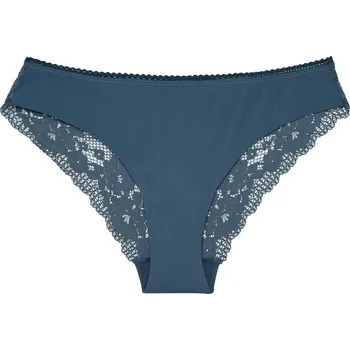 Kalhotky 709148 - Kalhotky raw cut Passionata »Nina« - pro ženy - vel. 36 - barva: modrá