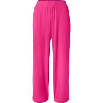 Dámské kalhoty 702939 - Tchibo - Žerzejové kalhoty culotte - pro ženy - vel. L 44/46 - barva: růžová