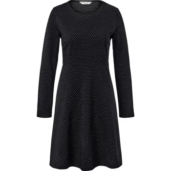 Dámské šaty 689297 - Tchibo - Žakárové šaty se třpytivým efektem - pro ženy - vel. L 44/46 - barva: černá/žakár