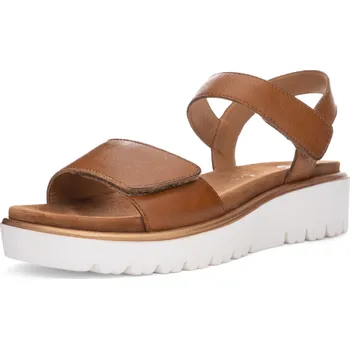 Dámské sandále ARA dámské sandály na suchý zip hnědé kožené | 12-33518-09 Bilbao Velikost: 37