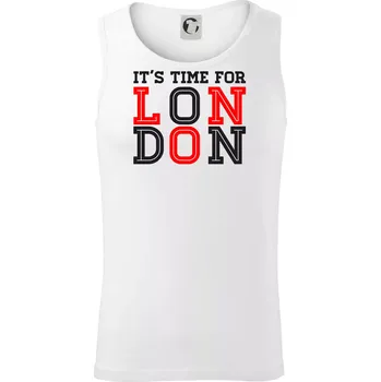 Its time for LONDON - Tílko pánské Core - S ( Bílá )