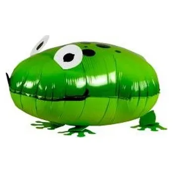 Balónek Balon foliowy chodzący żabka