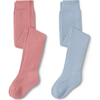 666119 - Tchibo - Dětské punčocháče - pro dívky - vel. 122/128 - barva: modrá