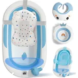 Dětská vanička PupyHou + příslušenství 7 dílů - modrá