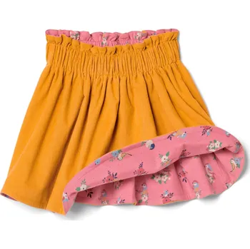 Dívčí sukně 666414 - Tchibo - Dětská oboustranná manšestrová sukně - pro miminko - vel. 86/92 - barva: růžová