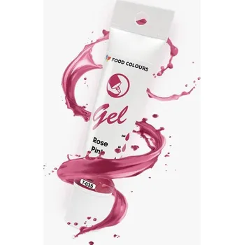 Potravinářské barvivo Rose Pink gelová barva tuba 30 g FC