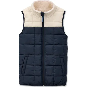 Dámská vesta 628362 - Tchibo - Oboustranná prošívaná vesta - vel. 158/164 - barva: modrá