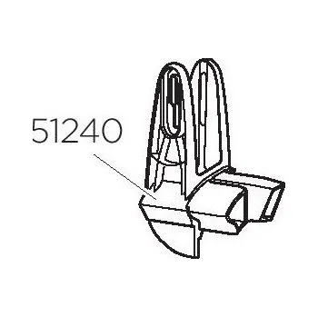 Rámeček konzole levý Thule 51240 (920/922)