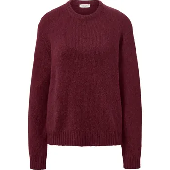 Dámský svetr 671309 - Tchibo - Svetr z hrubého úpletu s vlnou - pro ženy - vel. XL 48/50 - barva: červená