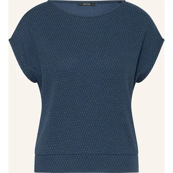 Dámské tričko Opus Dámské Úpletové Tričko Sumsala, tmavě modrá / fialová, 38