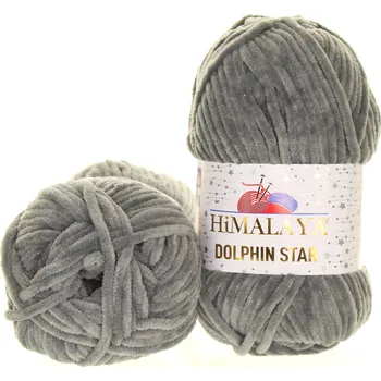 Příze Himalaya Dolphin Star středně šedá 92120