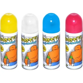Stavebniny Wiky Sprej Graffiti smývatelný/křída ve spreji 250ml 4 barvy Typ: 2. RŮŽOVÁ