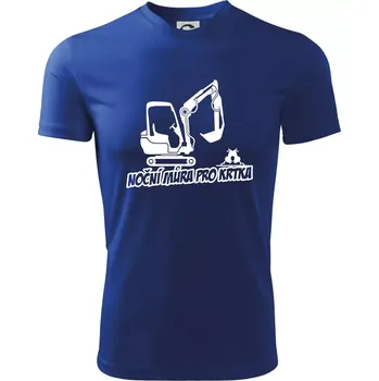 Noční můra pro krtka - Dětské triko sportovní (dresovina) - 158 cm/12 let ( Královská modrá )