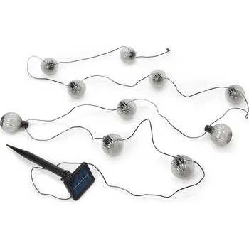 Venkovní osvětlení 704461 - Tchibo - Solární světelný řetěz - barva: černá