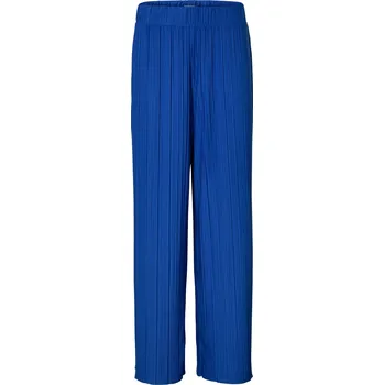 Dámské kalhoty 700261 - Tchibo - Plisované kalhoty - pro ženy - vel. M 40/42 - barva: modrá