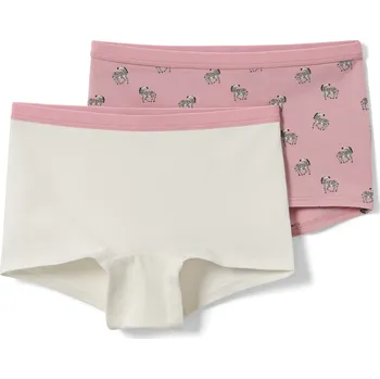 661402 - Tchibo - Dívčí kalhotky - vel. 98/104 - barva: černá/s potiskem