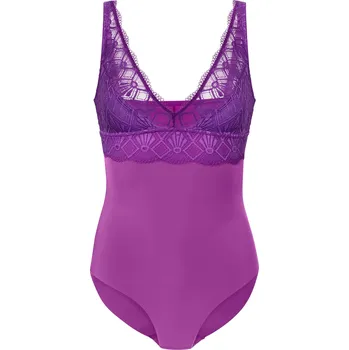 Body 688925 - Tchibo - Krajkové body - pro ženy - vel. 36 - barva: fialová