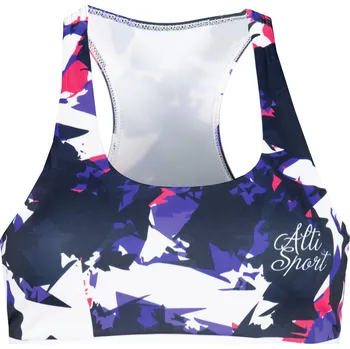 Podprsenka Dámská funkční sportovní podprsenka premium ALTISPORT VOJ/ALW110POD01 FIALOVOBÍLÁ L