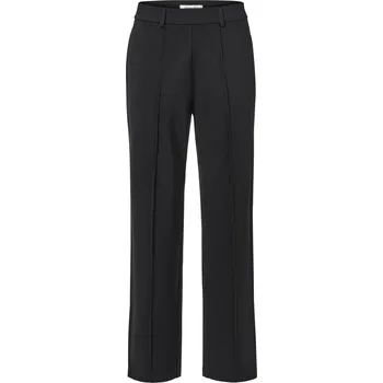 Dámské kalhoty 670424 - Žerzejové kalhoty s puky - pro ženy - vel. 54 - barva: černá