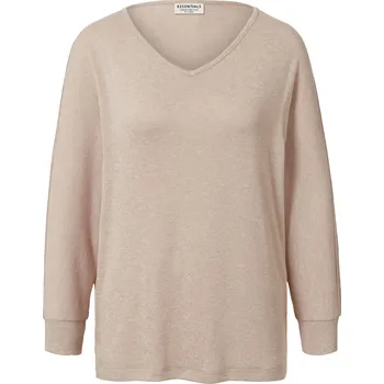 Pánské tričko 653545 - Tchibo - Triko s netopýřími rukávy - pro ženy - vel. L 44/46 - barva: béžová