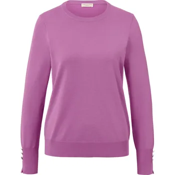 Dámský svetr 684375 - Tchibo - Svetr z jemného úpletu - pro ženy - vel. L 44/46 - barva: růžová