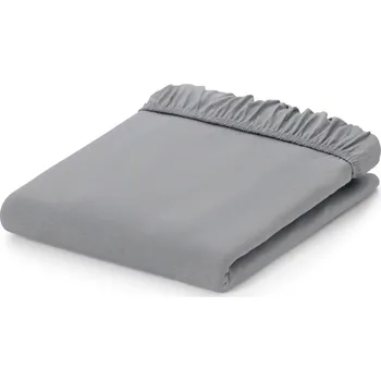 Prostěradlo 710853 - Tchibo - Žerzejové napínací prostěradlo - barva: šedá