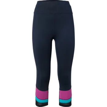 706999 - Tchibo - 3/4 sportovní legíny - pro ženy - vel. XS 32/34 - barva: modrá/s proužky