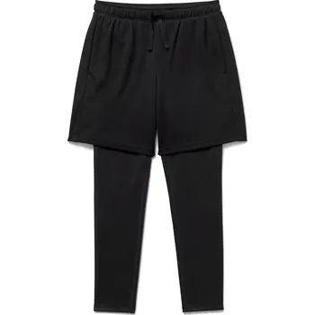 Dámské legíny 693410 - Tchibo - Dětské sportovní legíny s šortkami - pro ženy - vel. 158/164 - barva: černá