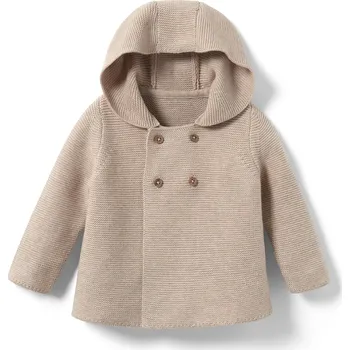 666480 - Tchibo - Dětský pletený kabátek - pro ženy - vel. 98/104 - barva: béžová