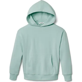 Chlapecká mikina 693162 - Tchibo - Dětská mikina s kapucí - pro ženy - vel. 158/164 - barva: modrá