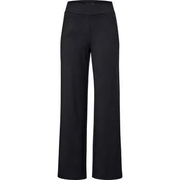 Dámské kalhoty 692703 - Tchibo - Termokalhoty »Wide Leg« - pro ženy - vel. L 44/46 - barva: černá