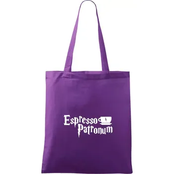Harry - Espresso Patronum - Taška bavlněná - 42 x 38 cm ( Fialová )
