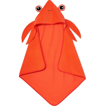 684078 - Tchibo - Ručník s kapucí ve tvaru kraba - barva: černá