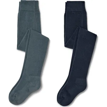 666123 - Tchibo - Dětské punčocháče - pro ženy - vel. 110/116 - barva: modrá