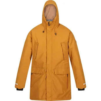 Pánská vesta REGATTA Pánská nepromokavá bunda M KAŠTANOVÁ|ŽLUTÁ