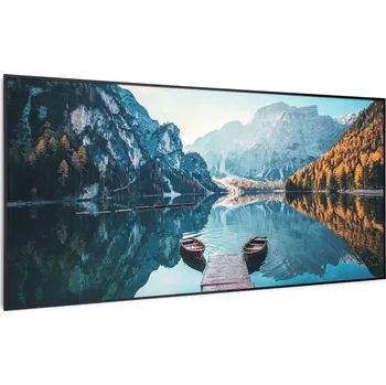 Infrazářič Klarstein Wonderwall Art Smart 700W 60x120cm Obrazový Infrapanel Jezero II (10037895)