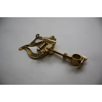 Lyra - notový držák s objímkou, R310 niklovaný