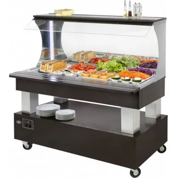 Vinotéka Roller Grill Salátový bar přístěnný chladící SBM 40 F - wenge