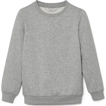 Chlapecká mikina 693127 - Tchibo - Dětská mikina s počesanou vnitřní stranou - pro ženy - vel. 122/128 - barva: šedá