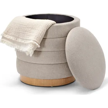 Taburet Tchibo 692212 Puf s úložným prostorem šedá