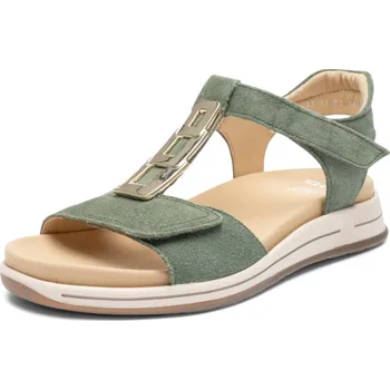 Dámské sandále ARA dámské sandály zelené semišové | 12-34804-07 Osaka Velikost: 40