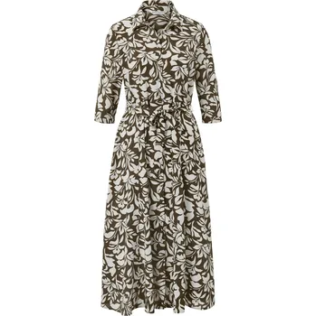 Dámské šaty 684272 - Tchibo - Halenkové šaty s potiskem - pro ženy - vel. 42 - barva: bílá/s potiskem