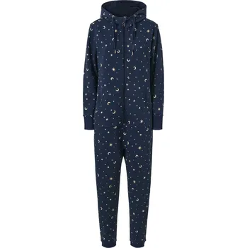 Dámský overall 687092 - Tchibo - Domácí overal - pro ženy - vel. L - barva: modrá