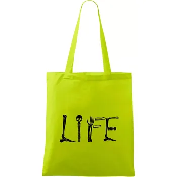 Radiology Life - Taška bavlněná - 42 x 38 cm ( Limetková )