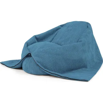 Sedací pytel Modrý manšestrový dětský sedací vak Cocoon 80 – SLOWDOWN ID_1783328